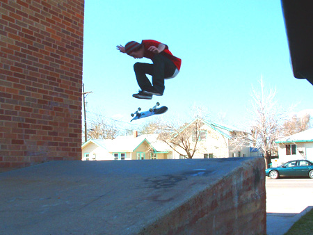 Nollie back heel